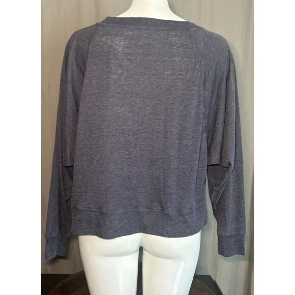 Chaser NWT Anthropologie Cheap Trick Blue Long Sleeve Women’s Size Small - Picture 11 of 11